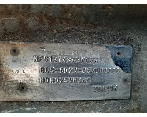 MERITOR-ROCKWELL MFS-13-143A AXLE ASSEMBLY, FRONT (STEER)