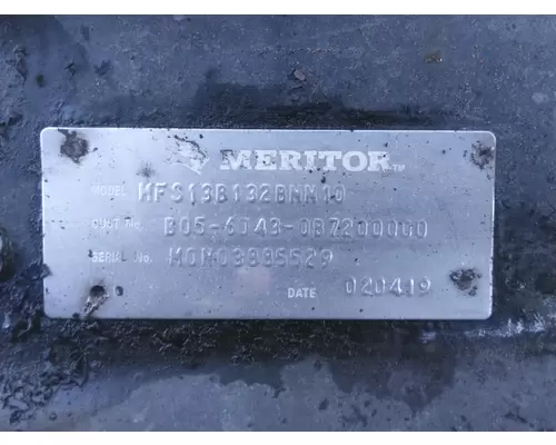 MERITOR-ROCKWELL MFS132B-132B AXLE ASSEMBLY, FRONT (STEER)