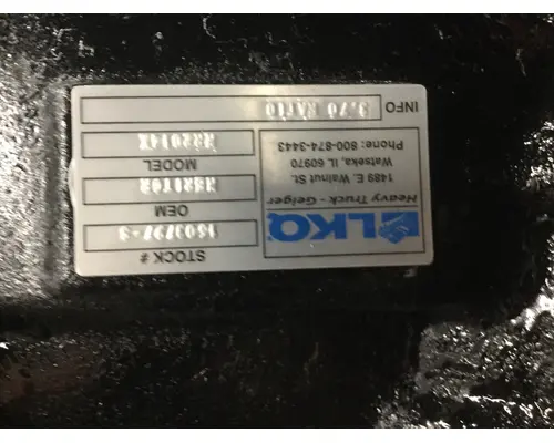 MERITOR-ROCKWELL MRL2014XR370 DIFFERENTIAL ASSEMBLY REAR REAR