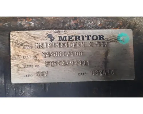 MERITOR-ROCKWELL MS1914XR557 DIFFERENTIAL ASSEMBLY REAR REAR