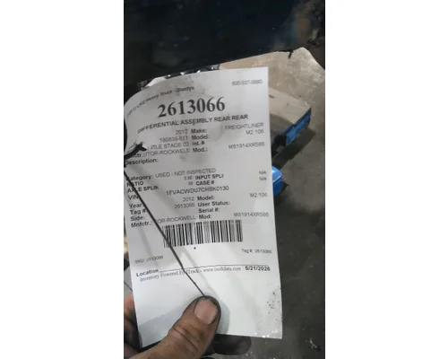 MERITOR-ROCKWELL MS1914XR586 DIFFERENTIAL ASSEMBLY REAR REAR