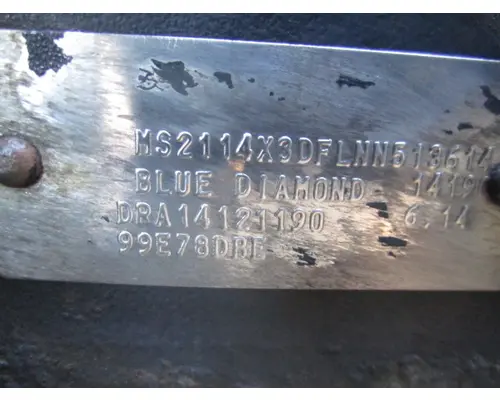 MERITOR-ROCKWELL MS2114X AXLE ASSEMBLY, REAR (REAR)