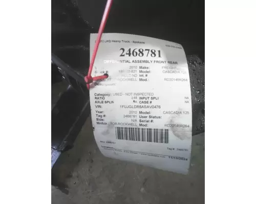MERITOR-ROCKWELL RD20145R264 DIFFERENTIAL ASSEMBLY FRONT REAR