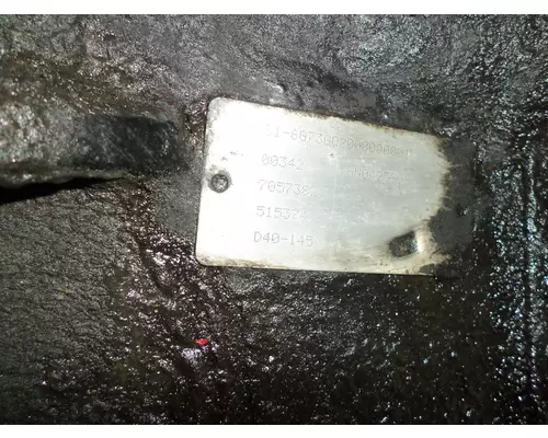 MERITOR-ROCKWELL RD20145R342 CUTOFF - SINGLE AXLE