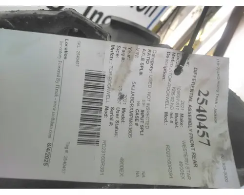 MERITOR-ROCKWELL RDL23160R391 DIFFERENTIAL ASSEMBLY FRONT REAR