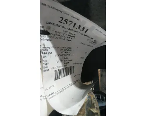 MERITOR-ROCKWELL RR20145R264 DIFFERENTIAL ASSEMBLY REAR REAR
