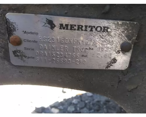 MERITOR-ROCKWELL RS23160 AXLE ASSEMBLY, REAR (REAR)
