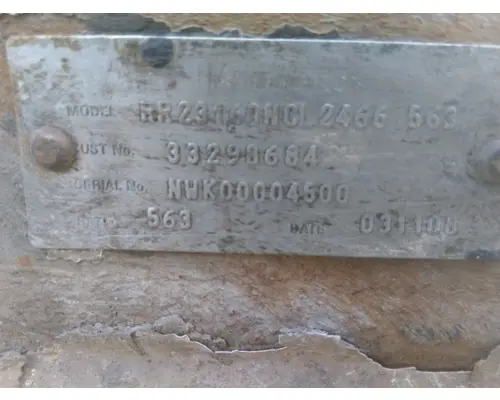 MERITOR-ROCKWELL RSL23160 AXLE ASSEMBLY, REAR (REAR)