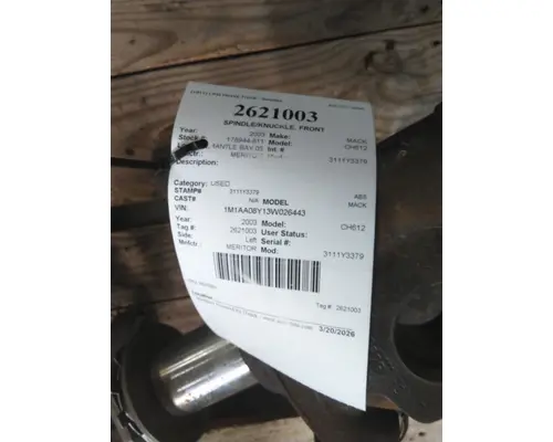 MERITOR 3111Y3379 SPINDLEKNUCKLE, FRONT