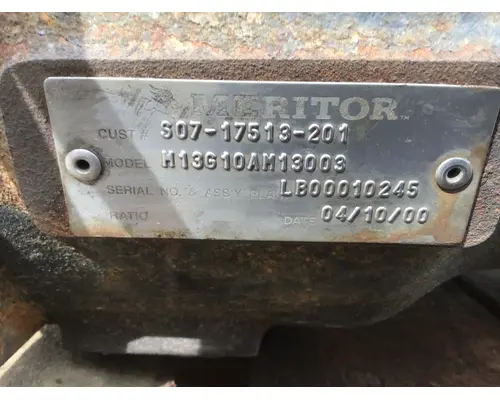 MERITOR M13G10AM TRANSMISSION ASSEMBLY