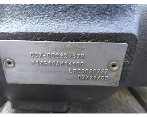 MERITOR M14G10AM TRANSMISSION ASSEMBLY