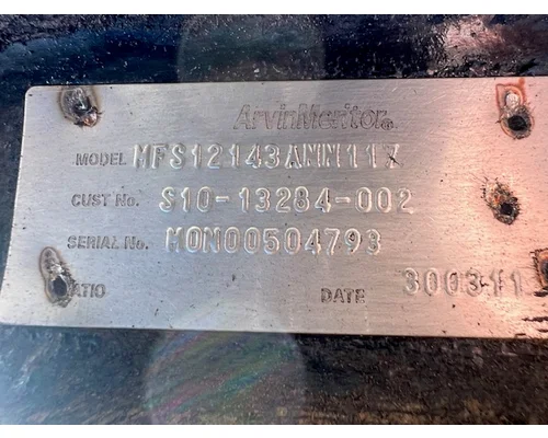 MERITOR MFS-12 Axle Assembly, Front (Steer)