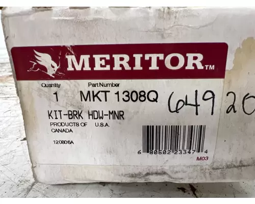 MERITOR MKT1308Q Brake Parts, Misc. Front