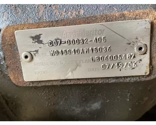 MERITOR MO15G10AM Transmission Assembly
