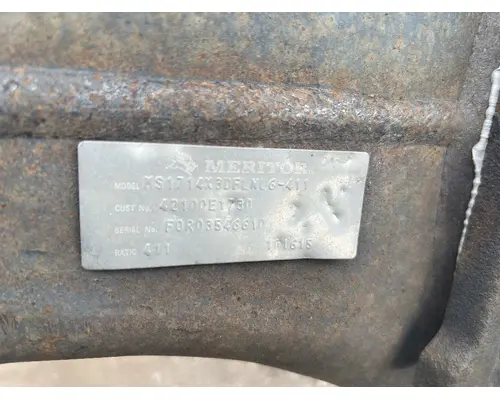 MERITOR MS-21-14X-3DFL Axle Assembly, Rear