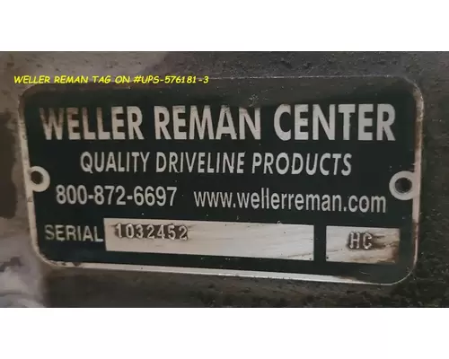 MERITOR MS12113 Differential (Single or Rear)
