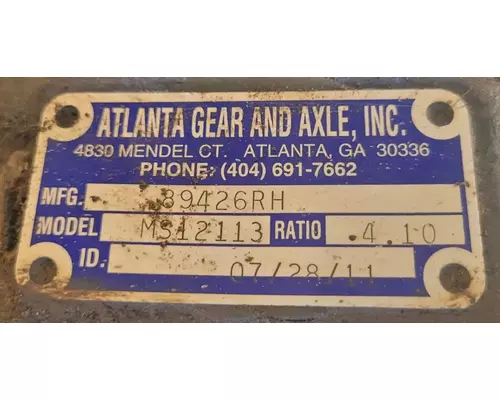 MERITOR MS12113 Differential (Single or Rear)