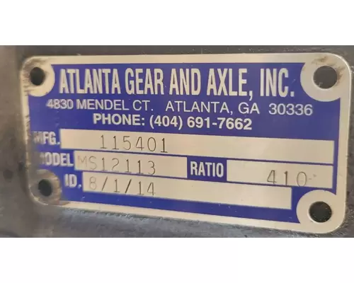 MERITOR MS12113 Differential (Single or Rear)