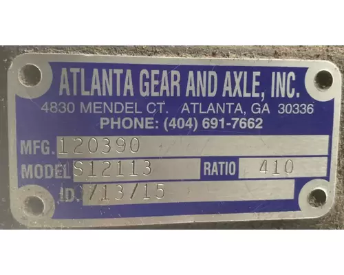 MERITOR MS12113 Differential (Single or Rear)