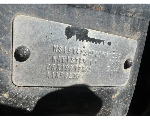 MERITOR MS1914 Axle Assembly, Rear