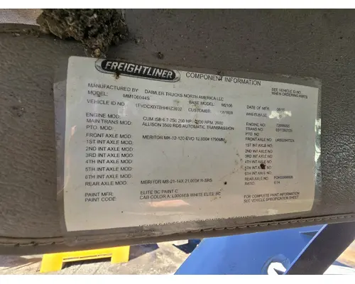 MERITOR MS2114X Rears (Rear)