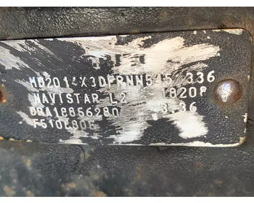 MERITOR MT4014X Cutoff Assembly (Housings & Suspension Only)