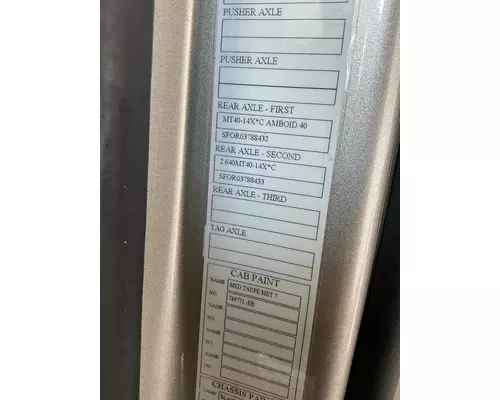 MERITOR MT40 Cutoff