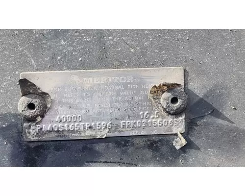 MERITOR RIDESENTRY Trailer Suspension