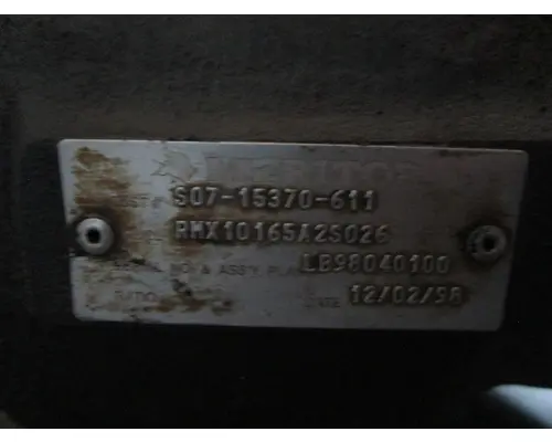 MERITOR RMX10165A Transmission
