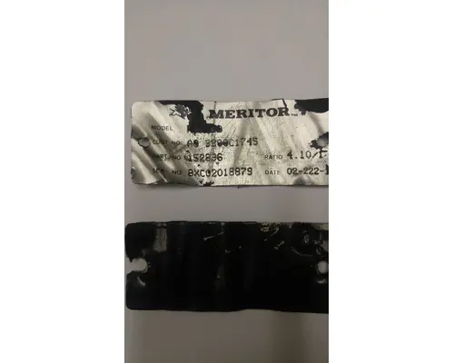 MERITOR RS120 Axle Assembly, Rear