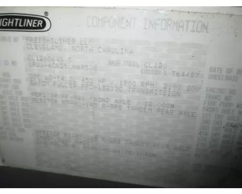 MERITOR RT-40-145 Cutoff