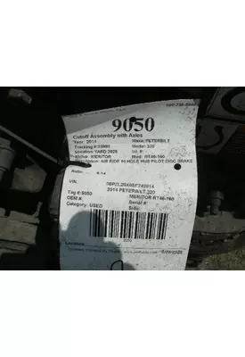 MERITOR RT46-160 Cutoff Assembly with Axles