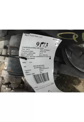 MERITOR RT46-160 Cutoff Assembly with Axles