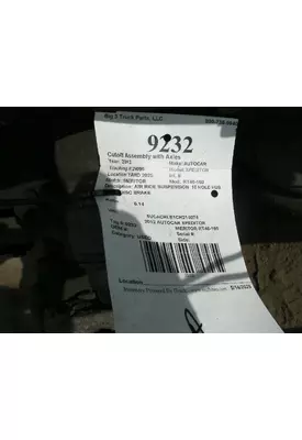 MERITOR RT46-160 Cutoff Assembly with Axles