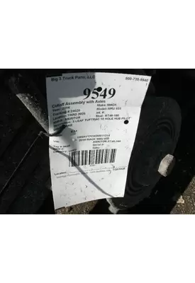 MERITOR RT46-160 Cutoff Assembly with Axles
