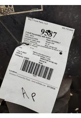 MERITOR RT46-160 Cutoff Assembly with Axles