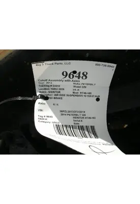 MERITOR RT46-160 Cutoff Assembly with Axles