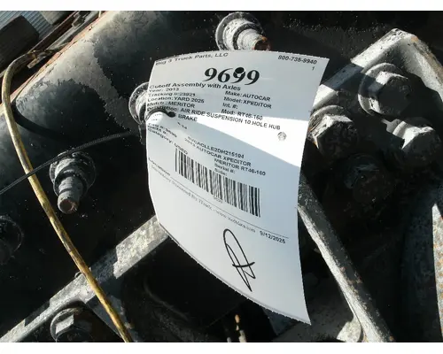 MERITOR RT46-160 Cutoff Assembly with Axles
