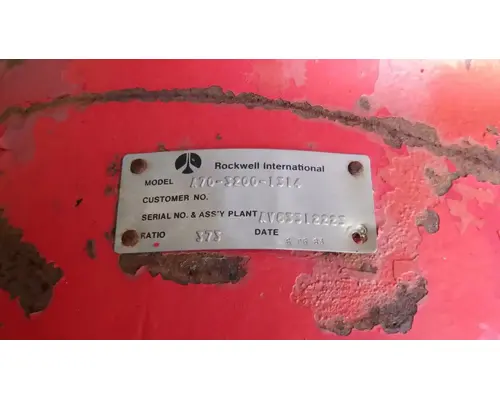MERITOR SQ100 Differential (Single or Rear)
