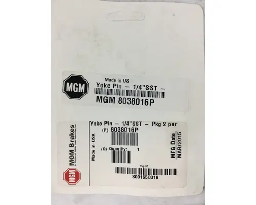 MGM MISC AIR BRAKE PARTS
