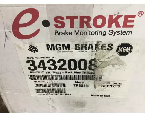 MGM  Brake Parts, Misc. Rear