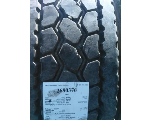 MICHELIN 295/75R22.5 TIRE