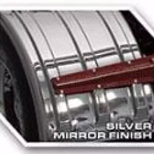 Minimizer's mirror-finished fenders