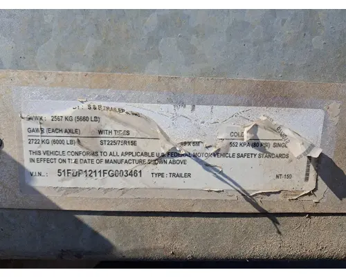MISC. EQUIPMENT Other Body  Bed