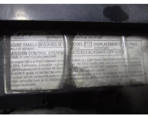 MITSUBISHI FUSO F1C ENGINE ASSEMBLY