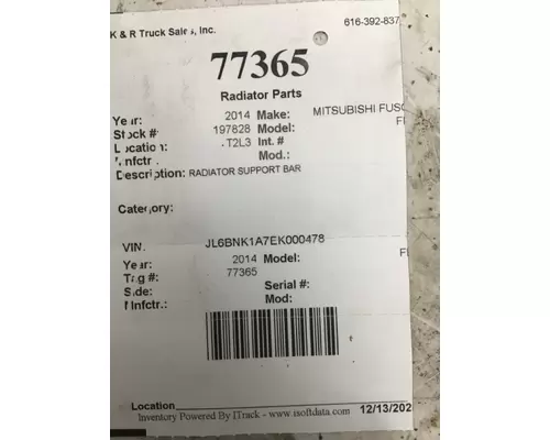 MITSUBISHI FUSO FE Miscellaneous Parts