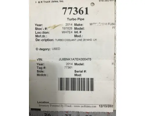 MITSUBISHI FUSO FE Turbocharger  Supercharger