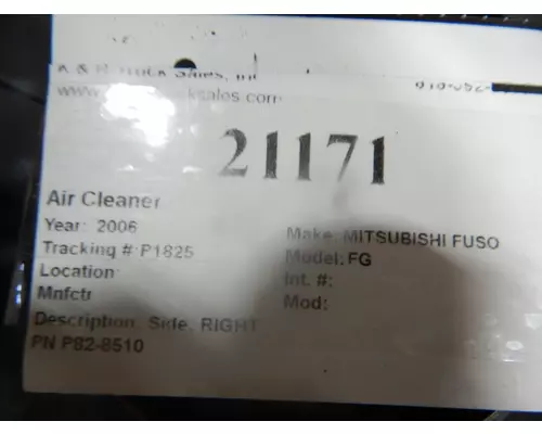 MITSUBISHI FUSO FM Air CleanerParts 