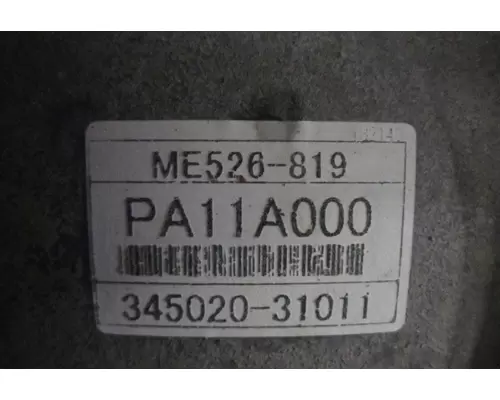 MITSUBISHI FUSO ME526-819 TRANSMISSION ASSEMBLY