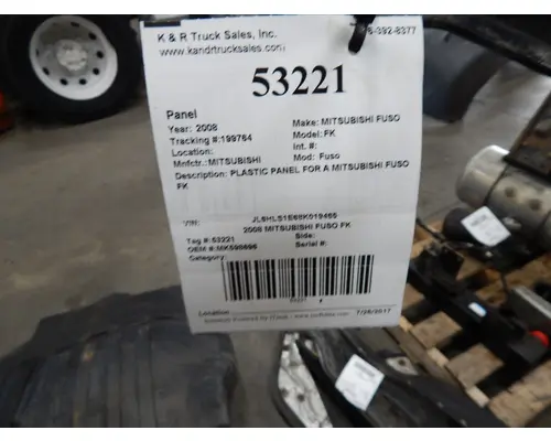 MITSUBISHI Fuso  Body Parts, Misc.